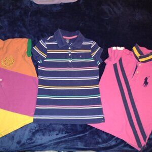 SOLD!!!! Ralph Lauren & Tommy Girls Polo Shirt Bundle!!!